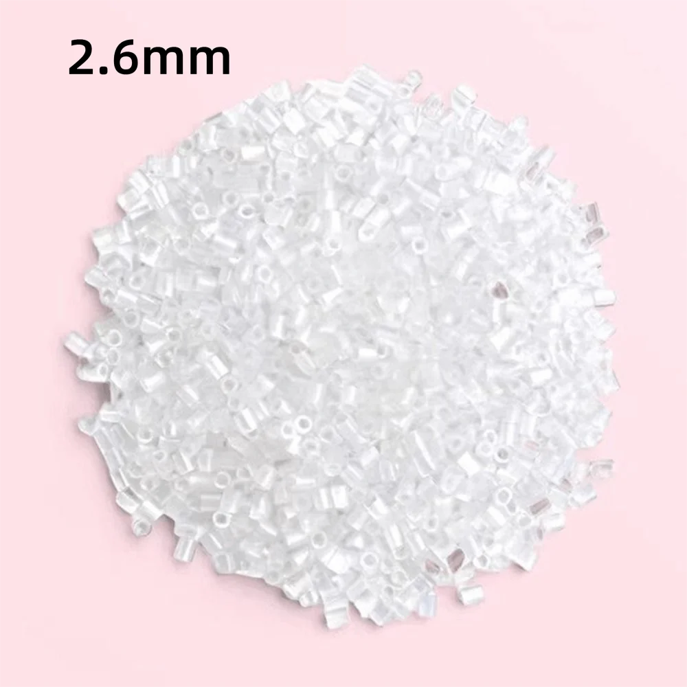 2.6mm Transparent Perler Beads DIY Kit – 7 Colors ~1000pcs DIY Craft Beads Axl
