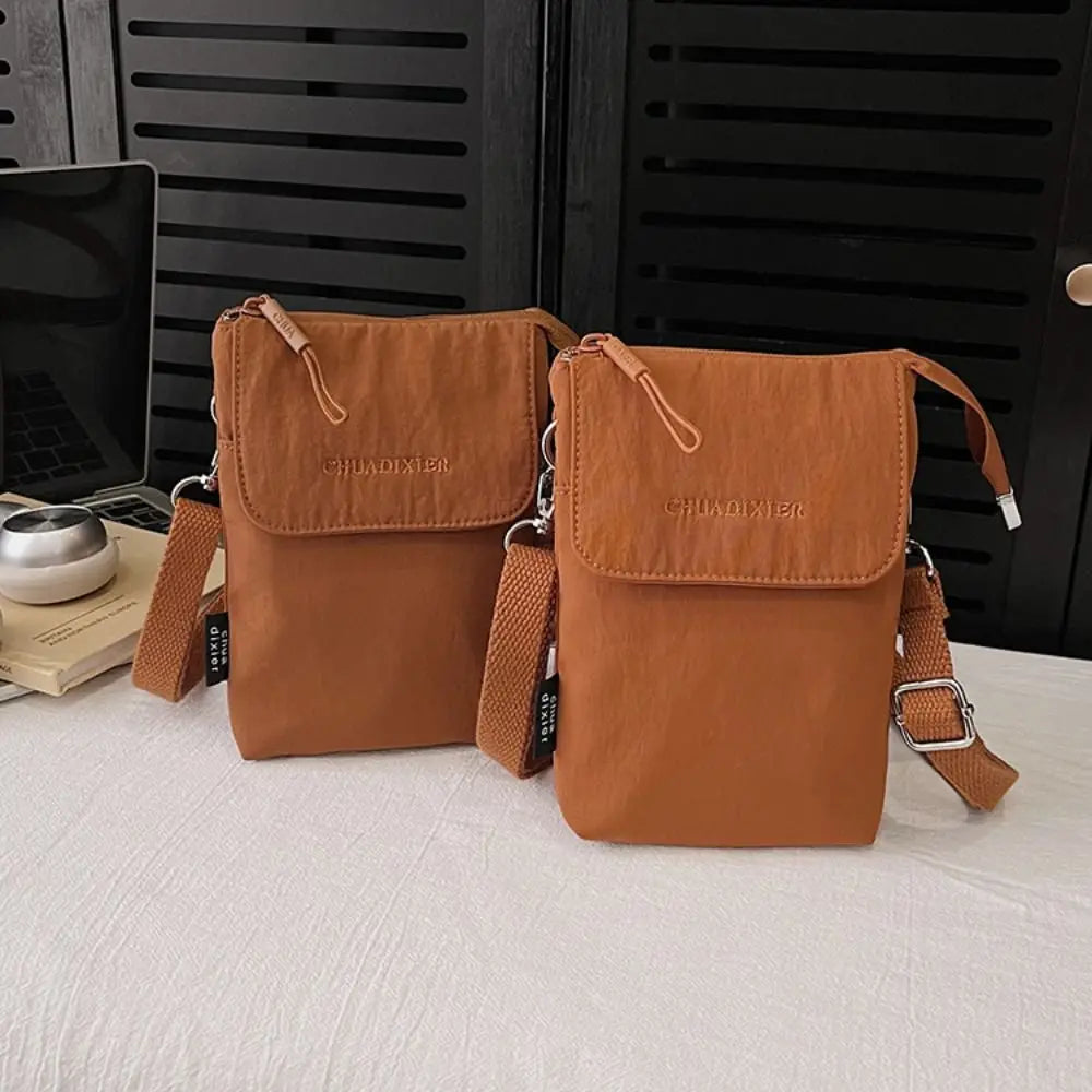 Mini Nylon Crossbody Bag – Lightweight Phone & Coin Purse Mini Crossbody Bag Axl
