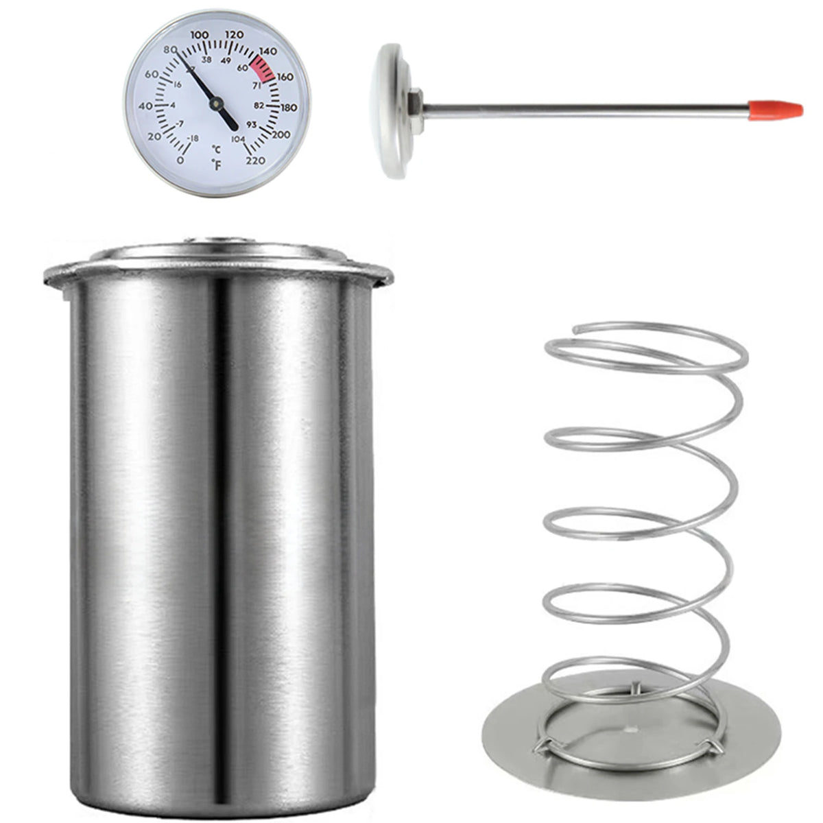 304 Stainless Steel Ham Press Maker – Homemade Deli Meat Mold Ham Press Maker Axl