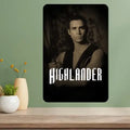 Highlander TV Show Metal Poster Sign – Retro Aluminum Wall Art Metal Wall Sign Axl aluminum sign aluminum 20x30cm