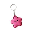 3D Printed Star Keychain – Squeeze Toy & Backpack Charm Novelty Keychain Toy Axl Pink
