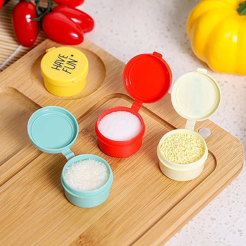 4-Pack Mini Bento Condiment Containers – BPA-Free Sauce Bottles Condiment Containers Axl