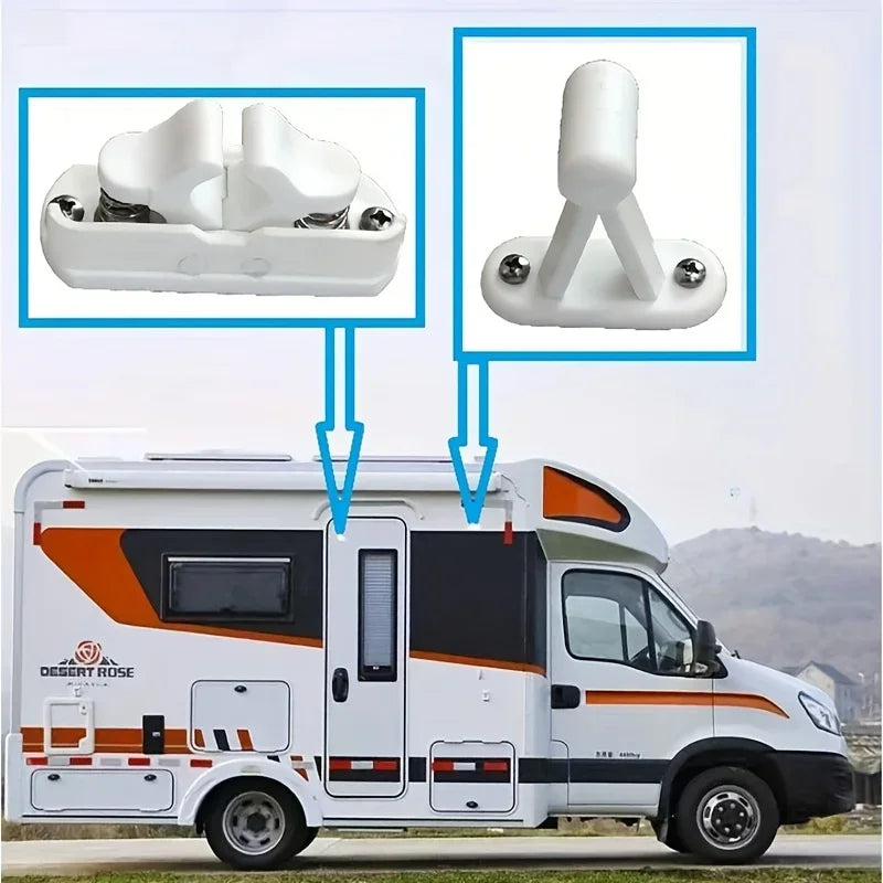 T-Shape Suction Lock Bracket – Camper Van Door Handle, White Van Door Handle Axl