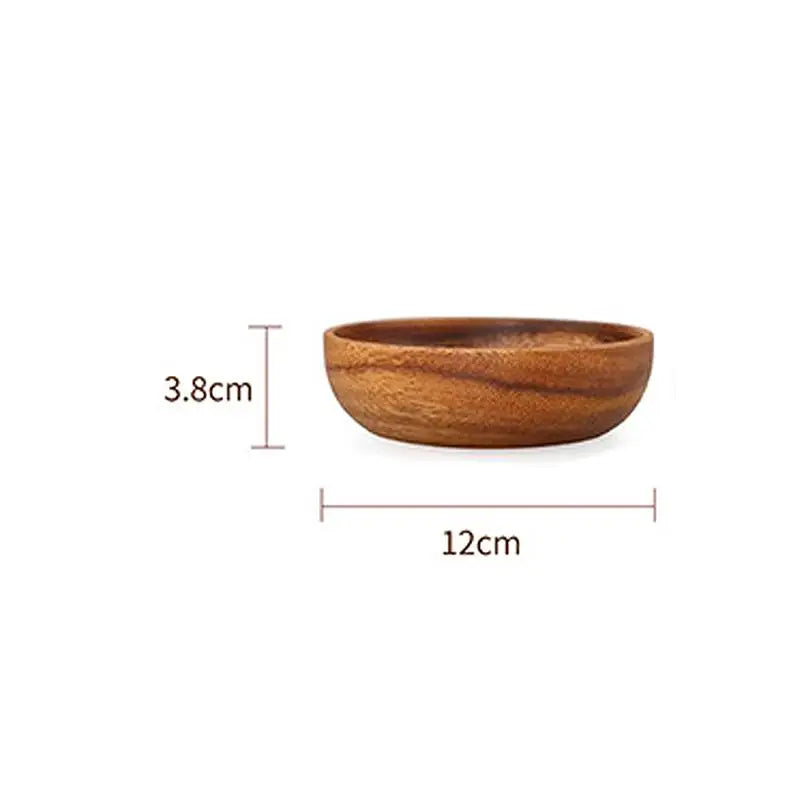 Large Wooden Salad Bowl – Kitchen Cutlery Organizer Wooden Salad Bowl Axl one size A11