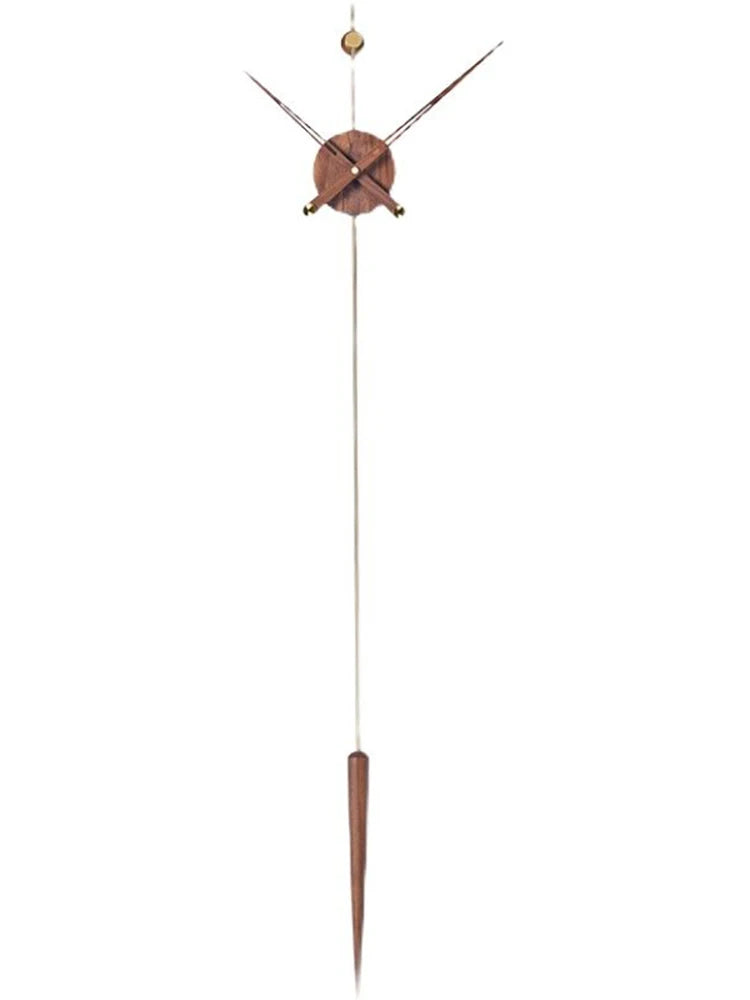 Large Modern Nordic Wall Clock – Silent Minimalist Luxury Decor Wall Clock Axl
