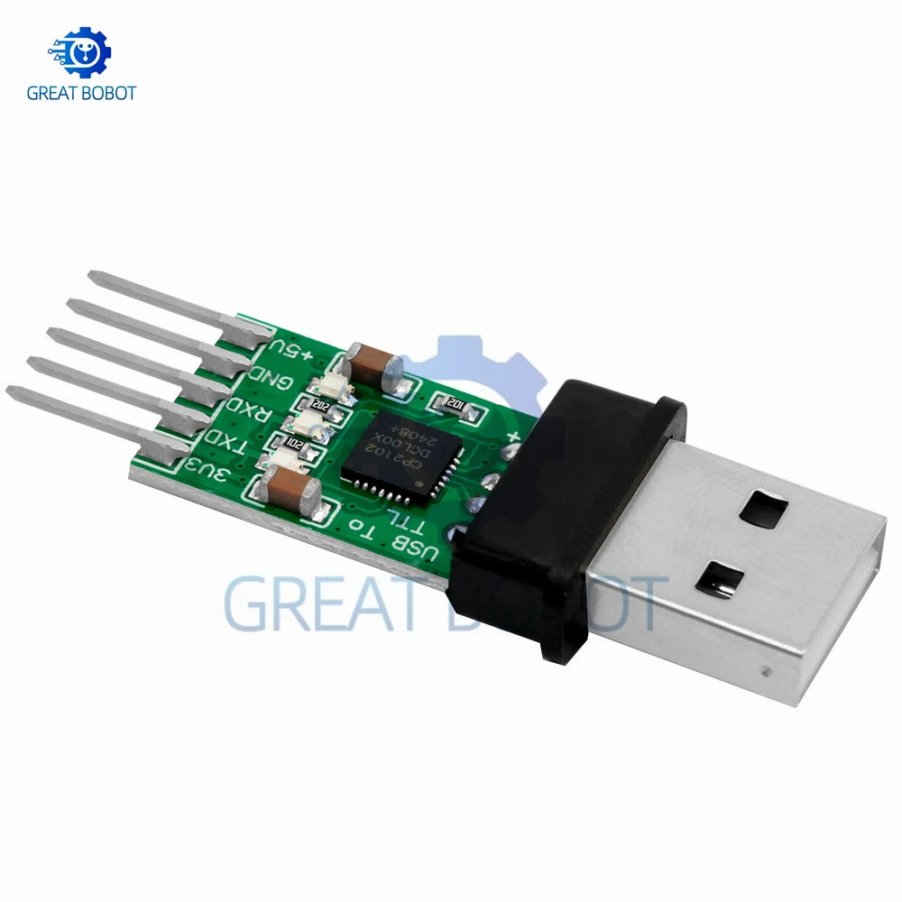CP2102 USB to TTL UART 6-Pin Serial Converter Module USB Serial Converter Axl