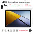2-Pack HD Tempered Glass Screen Protector Xiaomi Poco Pad Tablet Screen Protector Axl xiaomipoco X1 11.2