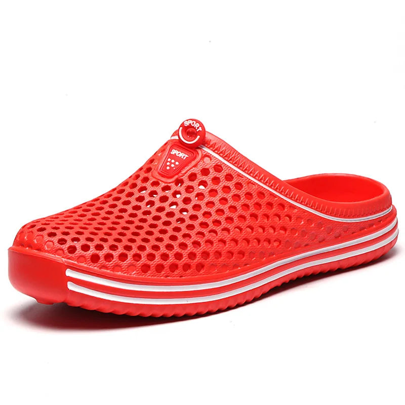 HAJINK Women's Anti-Slip EVA Slippers – Soft Sole Sandals Women's EVA Slippers Axl Red 37