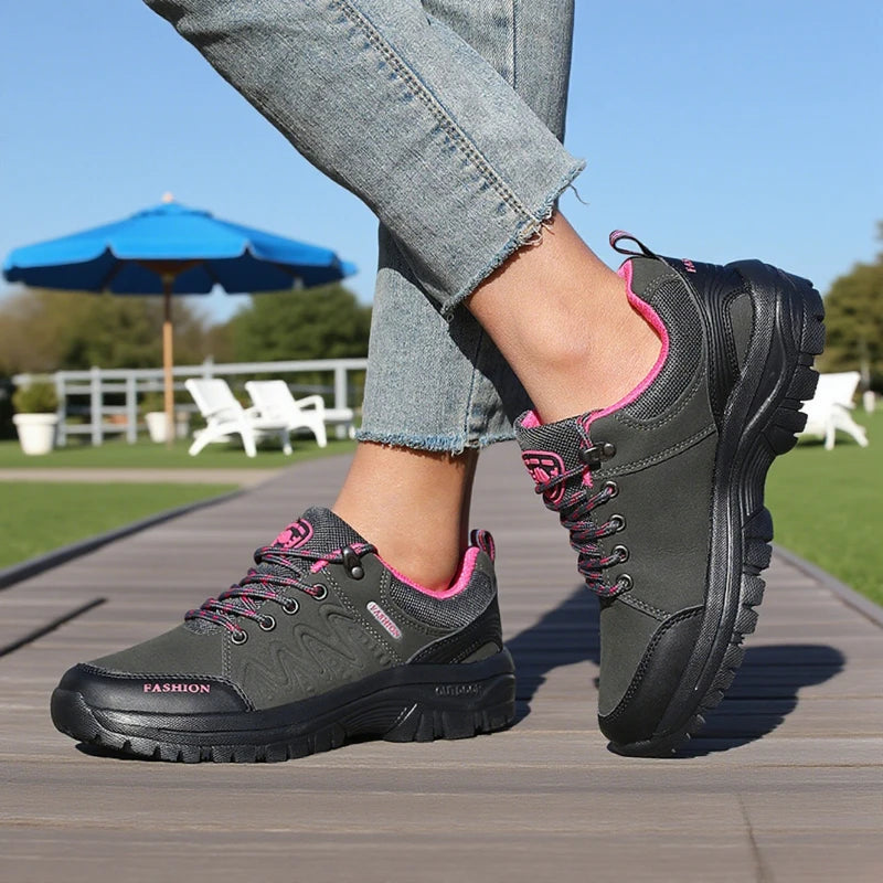 Women's Non-Slip Hiking Sneakers – Platform Walking Shoes Women's Hiking Sneakers Axl