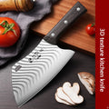 PLYS Forged Chef's Slicing Knife – Sharp Stainless Steel Blade Chef's Slicing Knife Axl 3D texture
