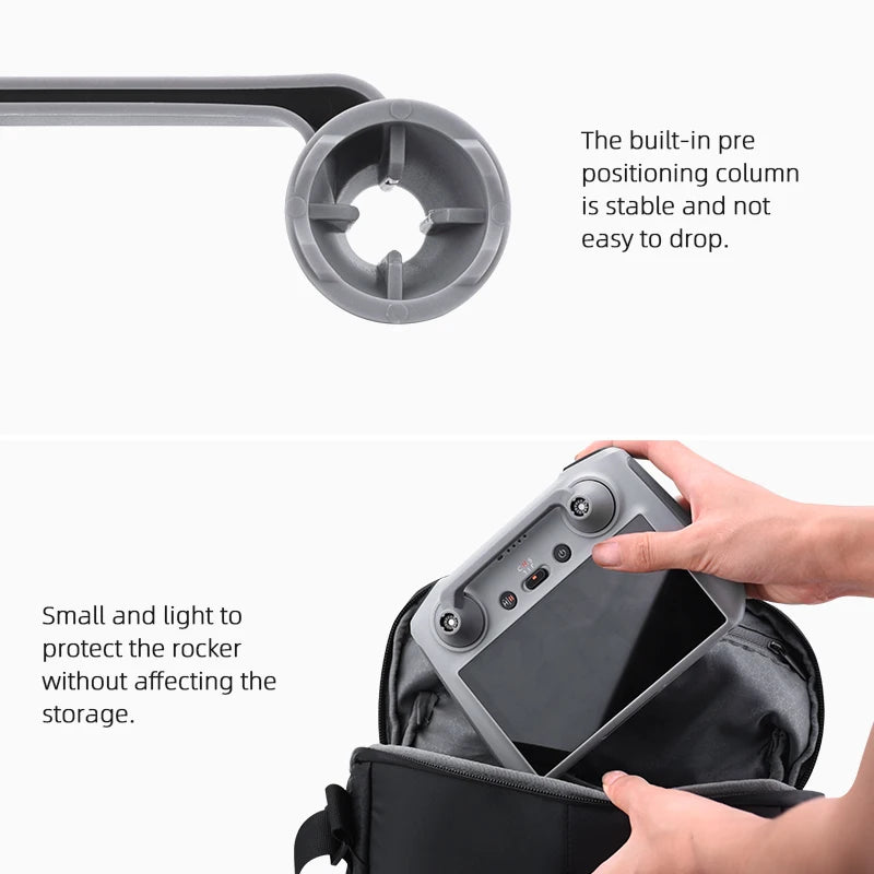 DJI Mini 3 Pro Joystick Protector Bracket | Gray Controller Cover Drone Controller Accessory Axl