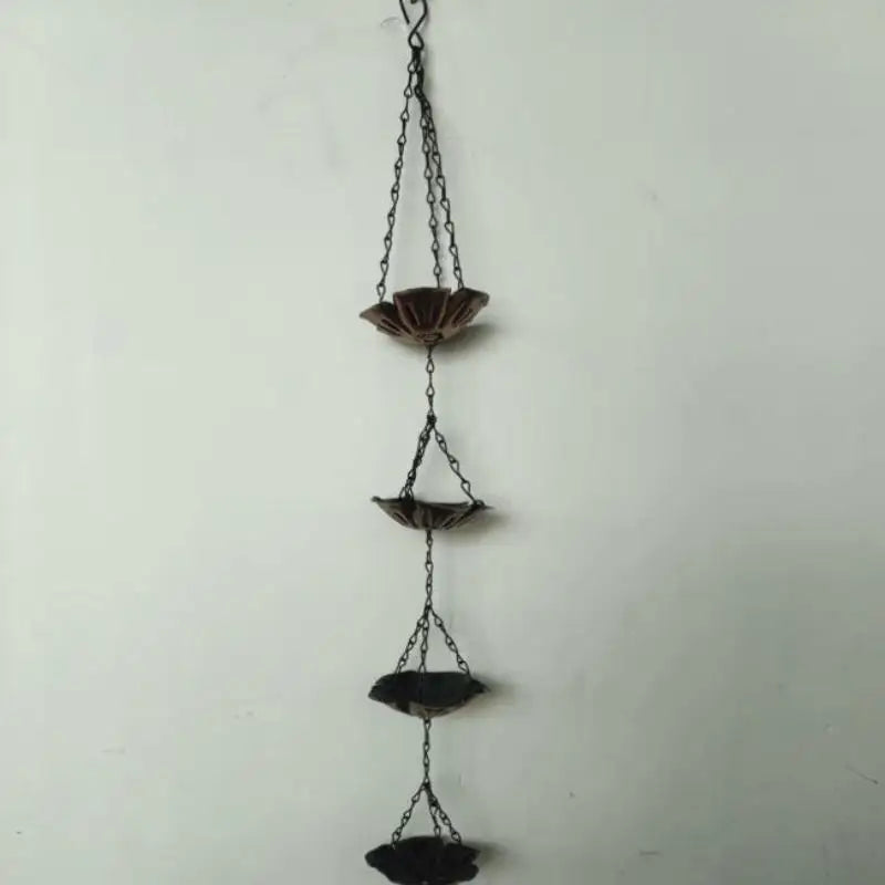 Japanese Style Metal Rain Chain – Outdoor Gutter Drainage Decor Decorative Rain Chain Axl A2