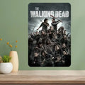 Walking Dead Metal Poster Sign – Retro Aluminum TV Wall Art Metal Wall Sign Axl aluminum sign aluminum 14x20cm