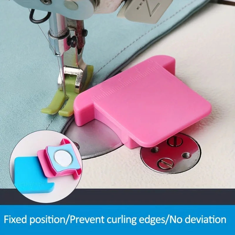 Magnetic Sewing Guide with Scale – Seam Positioning Tool Sewing Machine Accessory Axl