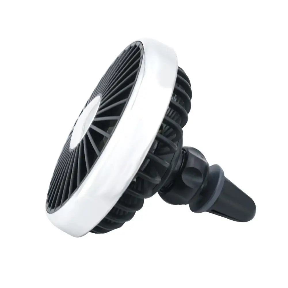 USB Clip-On Car Vent Fan – 360° Rotatable LED Mini Fan Car Vent Fan Axl A