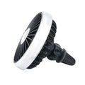 USB Clip-On Car Vent Fan – 360° Rotatable LED Mini Fan Car Vent Fan Axl A