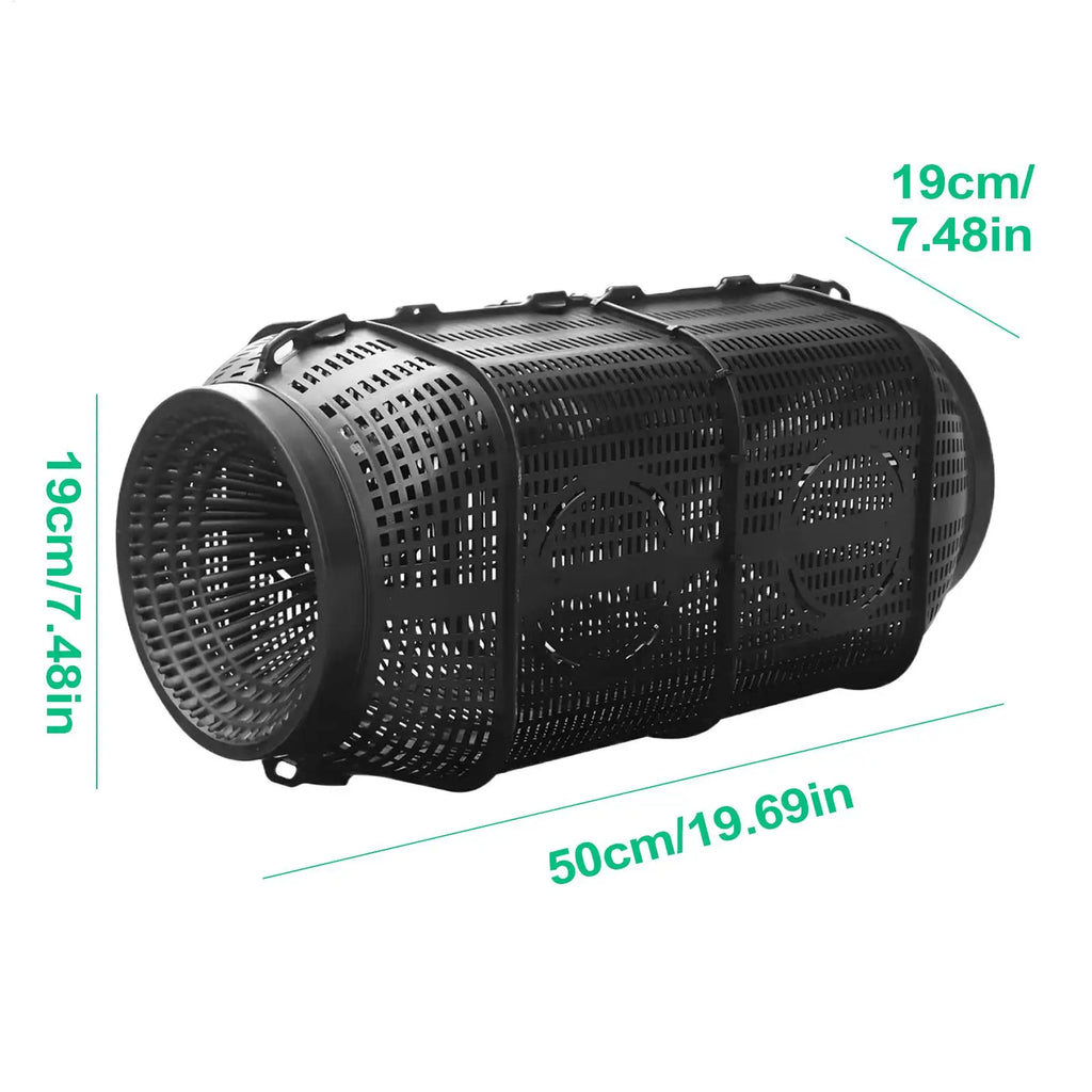Portable Fish Trap Cage – Shrimp, Crab, Eel & Crayfish Net Fishing Trap Cage Axl