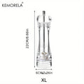 KEMORELA Acrylic Manual Pepper & Salt Grinder Mill Shaker Spice Grinder Mill Axl XL