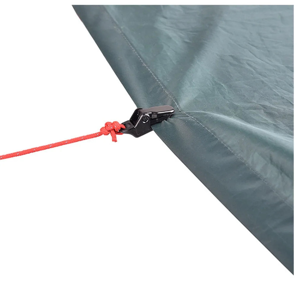 10-Pack Tarp Clips Snap Hangers – Camping Awning Clamps Tarp Clips Axl