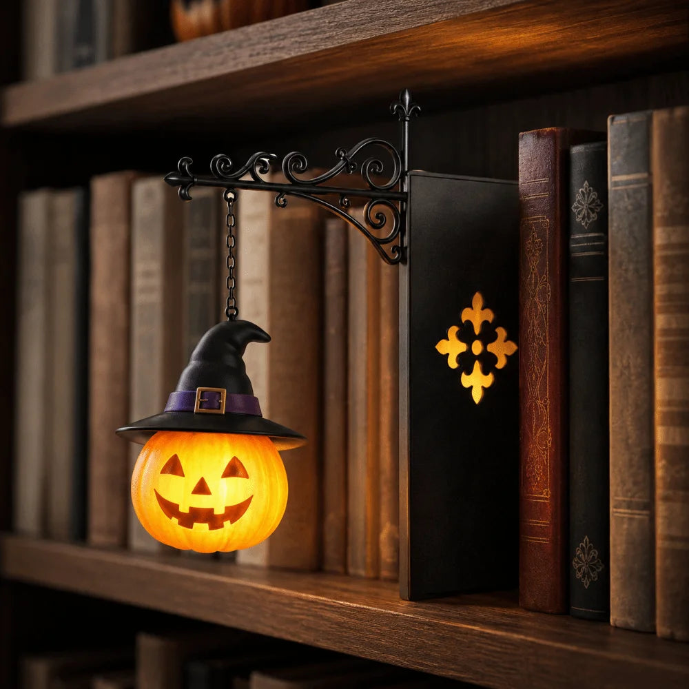 Vintage Bookshelf Lantern LED Lamp – Warm Soft Glow Night Light Decorative Table Lamp Axl