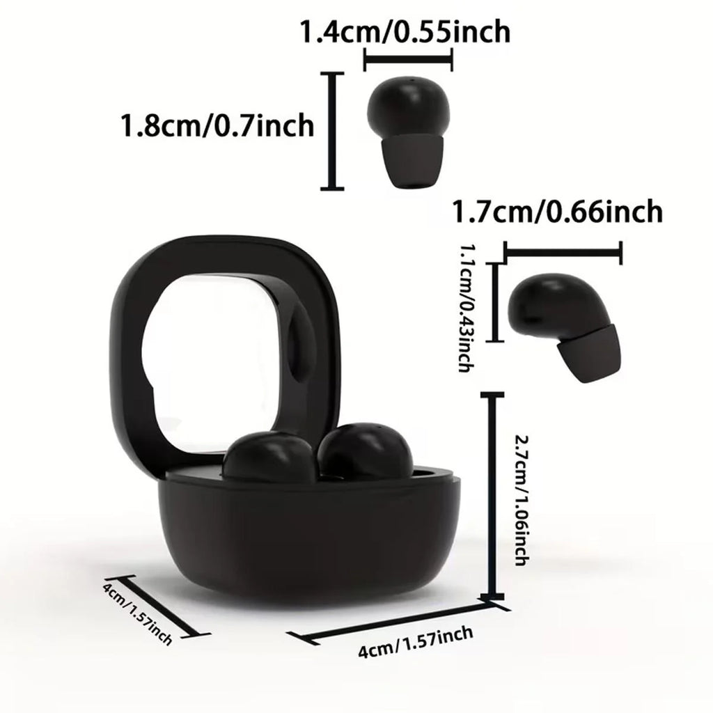 SK19 Bluetooth 5.3 Invisible TWS Earbuds | HIFI Stereo & Mic Wireless Earbuds Axl