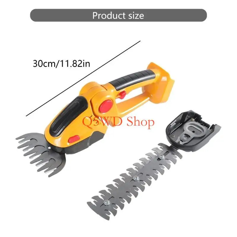 Cordless Hedge Trimmer & Grass Shear | 18V/20V Battery Compatible Cordless Hedge Trimmer Axl