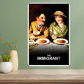 Charlie Chaplin "The Immigrant" Classic Movie Metal Poster Sign Metal Wall Sign Axl aluminum sign aluminum 20x30cm