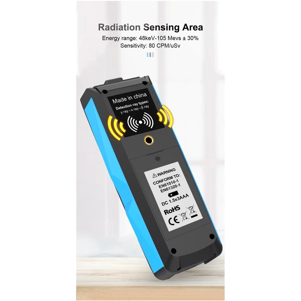 Digital Radiation Detector – EMF & Gamma Ray Geiger Counter NC03 Radiation Detector Axl