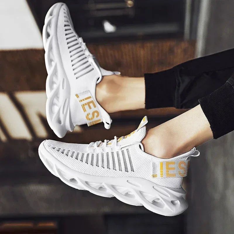 AZGB Women's Platform Sneakers – Breathable Lace-Up Shoes Women's Sneakers Axl