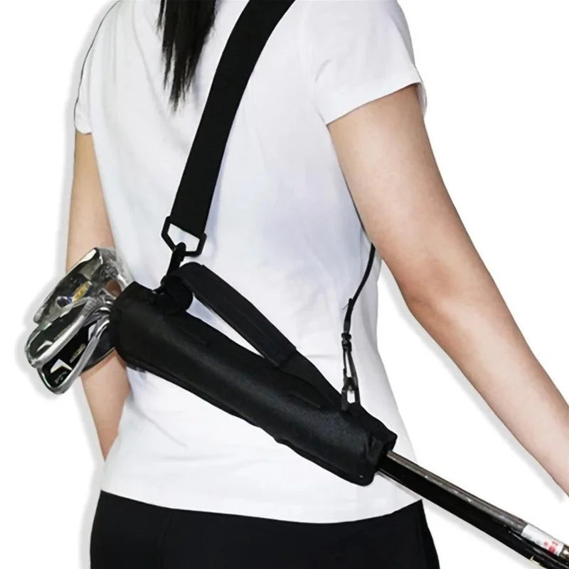 Mini Nylon Golf Club Carrier Bag – Lightweight Travel Carry Bag Golf Carry Bag Axl