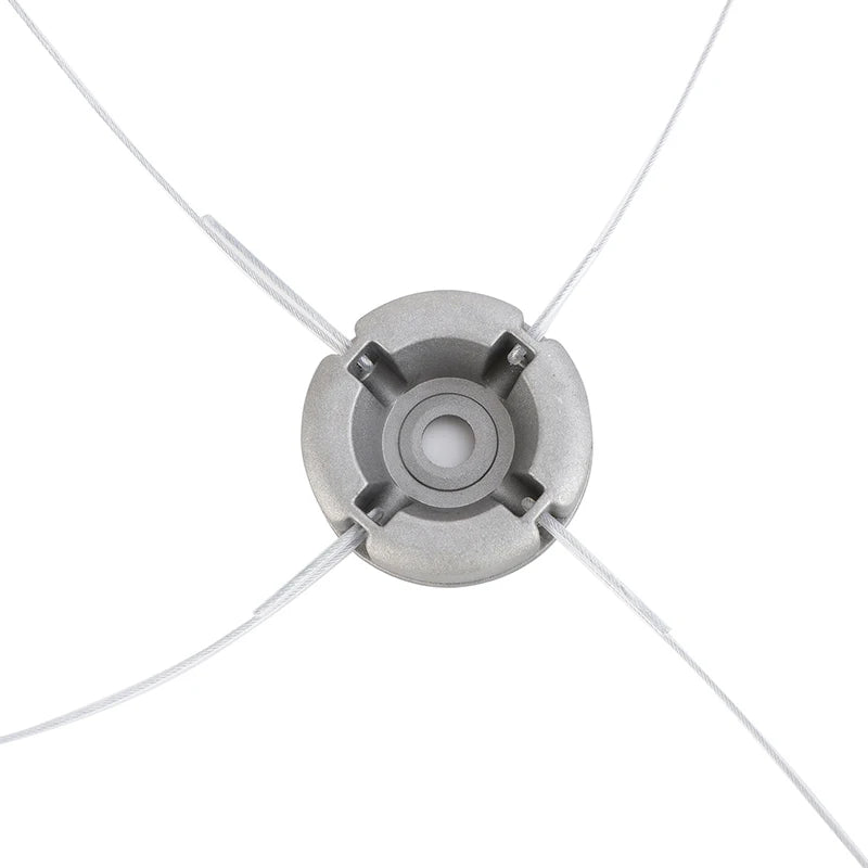 Universal Aluminum Alloy Lawn Mower Trimmer Head & Nylon Line Trimmer Head Replacement Axl one size