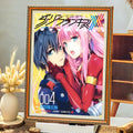 Darling in the FranXX Anime Poster – HD Self-Adhesive Wall Art Anime Wall Poster Axl White5 21X30cmNoframe