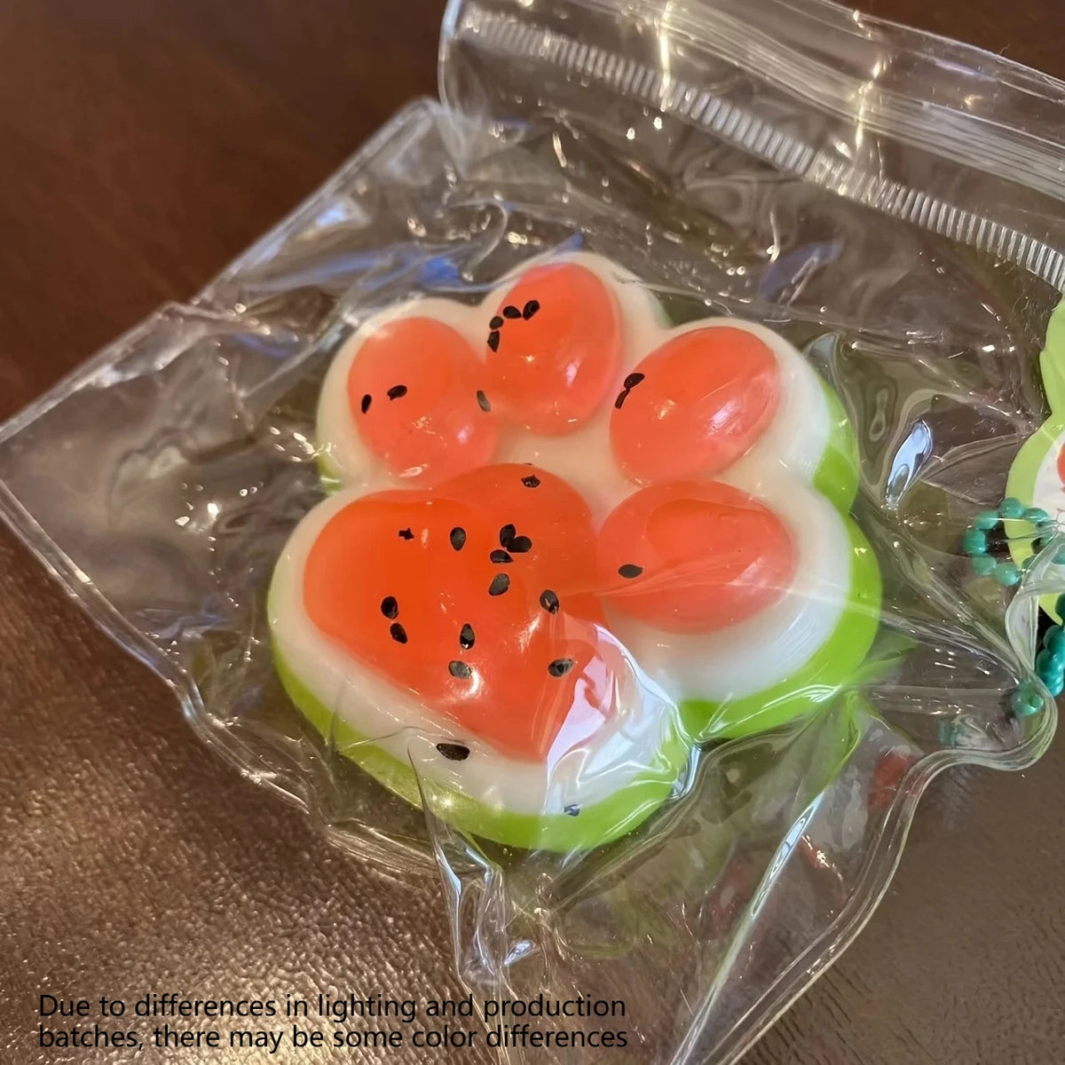 Watermelon Cat Paw Squishy Toy – Slow Rebound Fidget Squeeze Squishy Fidget Toy Axl Watermelon-1pcs
