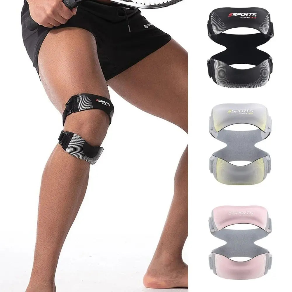 Adjustable Patella Knee Brace – Dual Silicone Pads & Support Knee Brace Axl