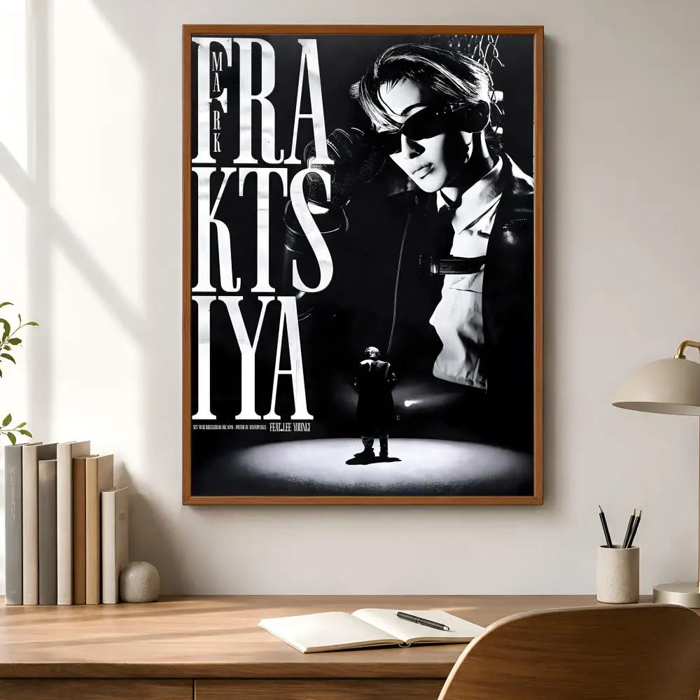 Jackson Wang Self-Adhesive HD Wall Poster | Waterproof Art Print Decorative Wall Poster Axl