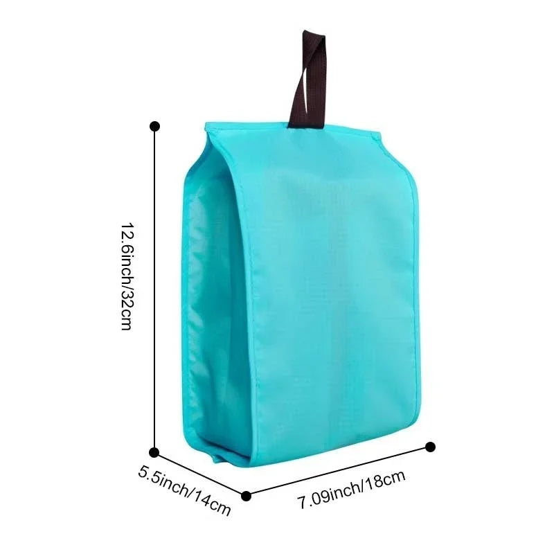 Portable PVC Shoe Storage Bag – Waterproof Dustproof Organizer Shoe Storage Bag Axl