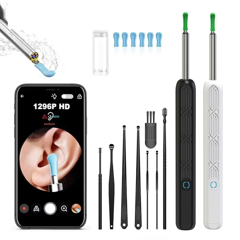 Visual Ear Wax Cleaner with HD Camera & LED Light Ear Cleaning Tool Axl