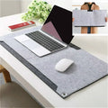 Large Felt Desk Mat – Non-Slip Mouse Pad & Desktop Protector Felt Desk Mat Axl GRAY