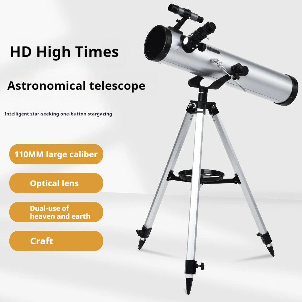 525x Astronomical Telescope – 114mm Refractor for Adults & Kids Refractor Telescope Axl