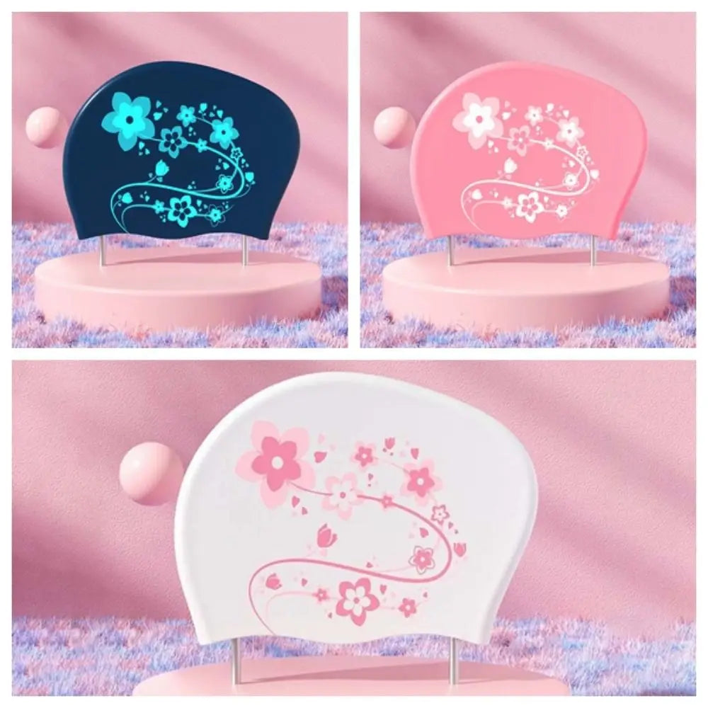 Floral Silicone Swim Cap – Women's Snorkeling & Diving Hood Silicone Swim Cap Axl