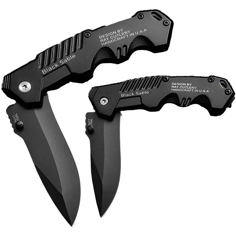 Stainless Steel Folding Pocket Knife – Camping EDC Blade Folding Pocket Knife Axl