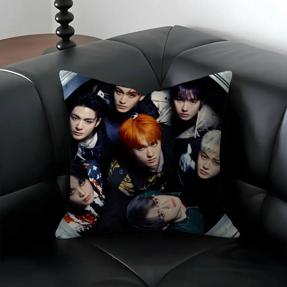 NCT Dream Kpop Linen Cushion Cover | Sofa & Bedroom Decor Decorative Cushion Cover Axl