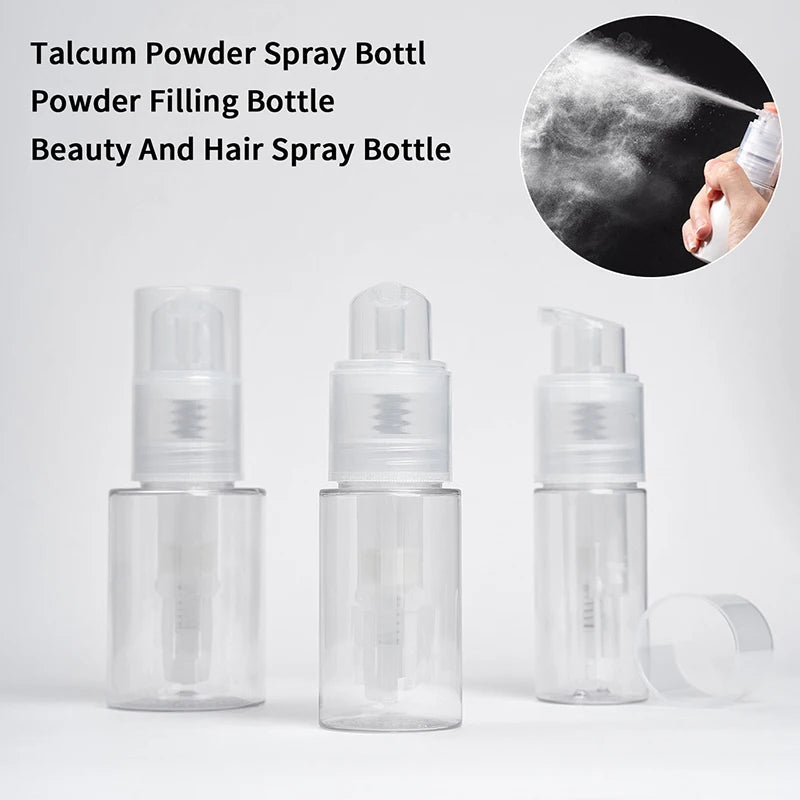 Refillable Powder Spray Bottle – Talcum Dispenser 18–120ml Powder Spray Bottle Axl