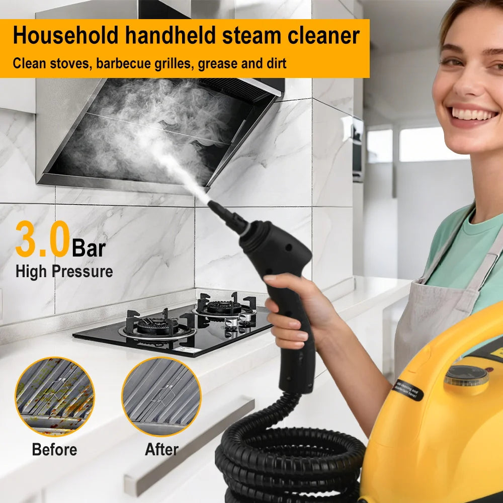 BALASHOV 1800W Handheld Steam Cleaner – Floor, Kitchen & Car Handheld Steam Cleaner Axl