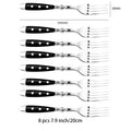 Western Stainless Steel Cutlery Set – Knives, Forks & Spoons Cutlery Flatware Set Axl 8 Pc table fork