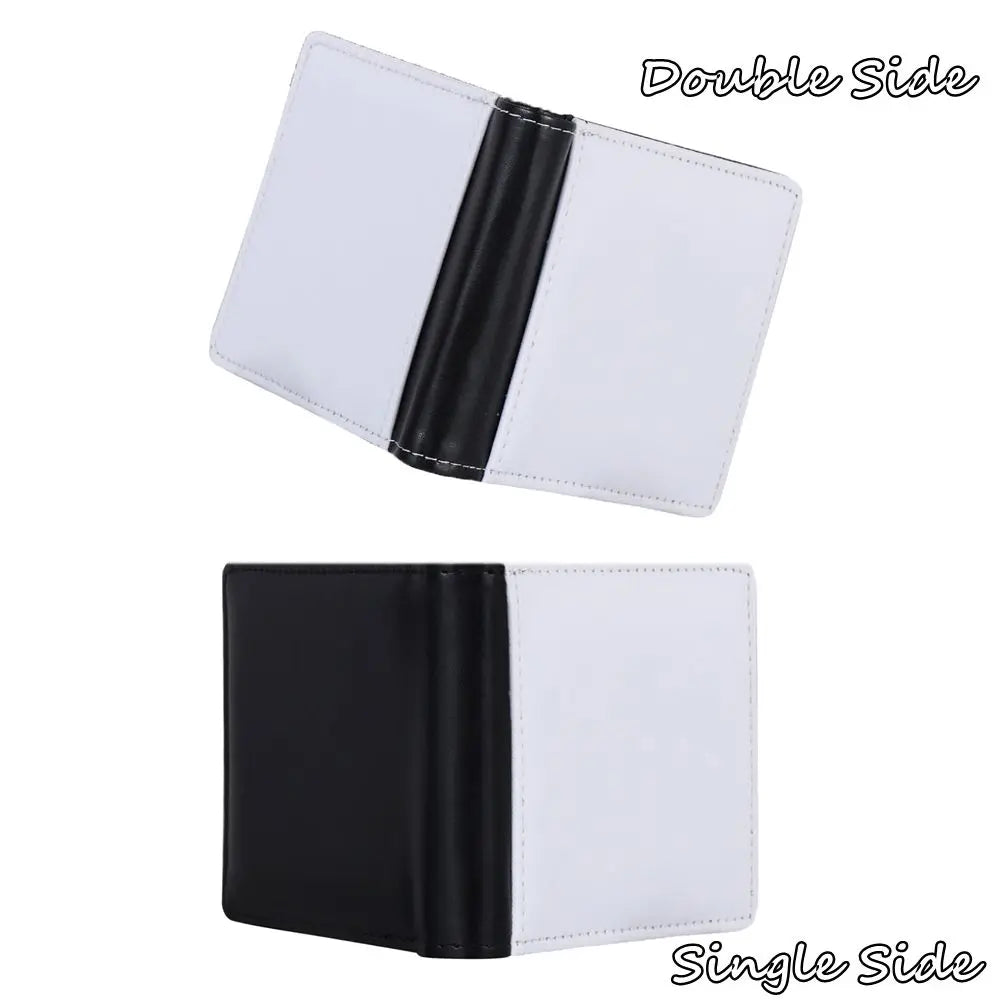 PU Leather Sublimation Blank Wallet – DIY Card Holder Gift Sublimation Blank Wallet Axl