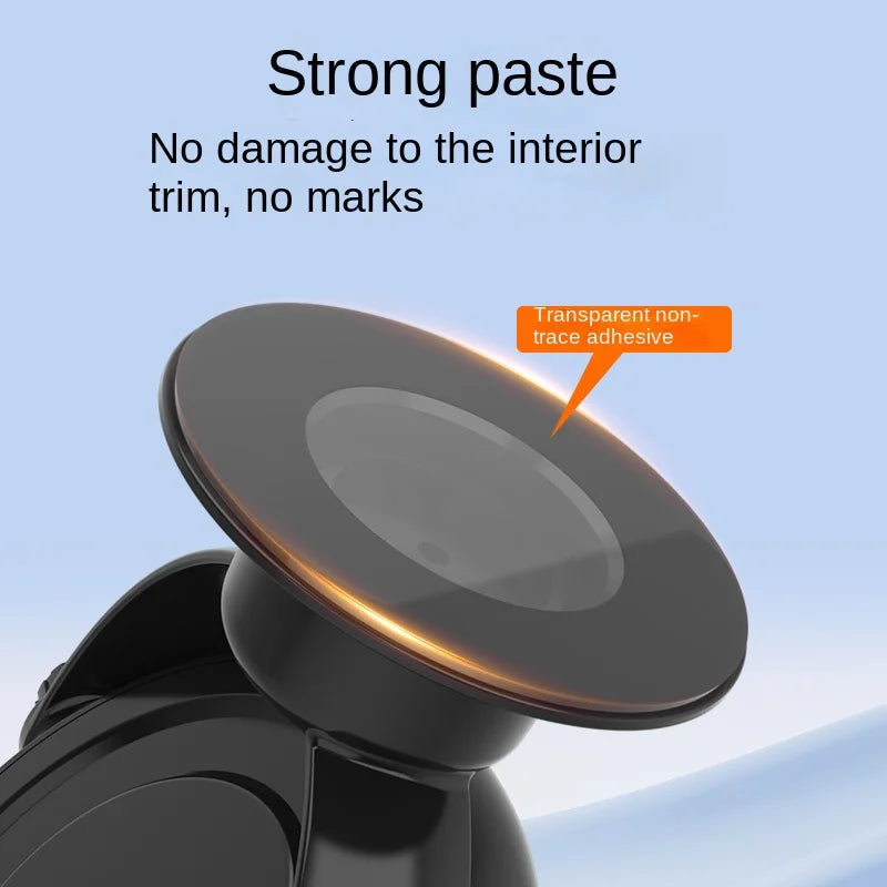MagSafe Magnetic Car Phone Mount – One-Hand Metal Hook Holder Car Phone Mount Axl