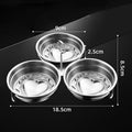 3-in-1 Stainless Steel Egg Steamer Mold – Round & Heart Egg Steamer Mold Axl Heart