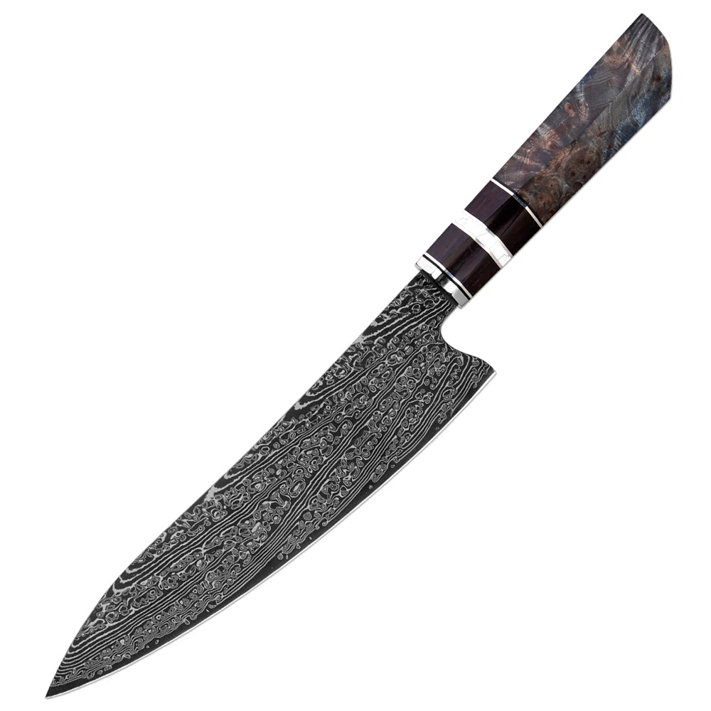 XITUO Damascus Kitchen Knife Set 1–8 Pcs | 67-Layer Steel Damascus Knife Set Axl Chef Knife