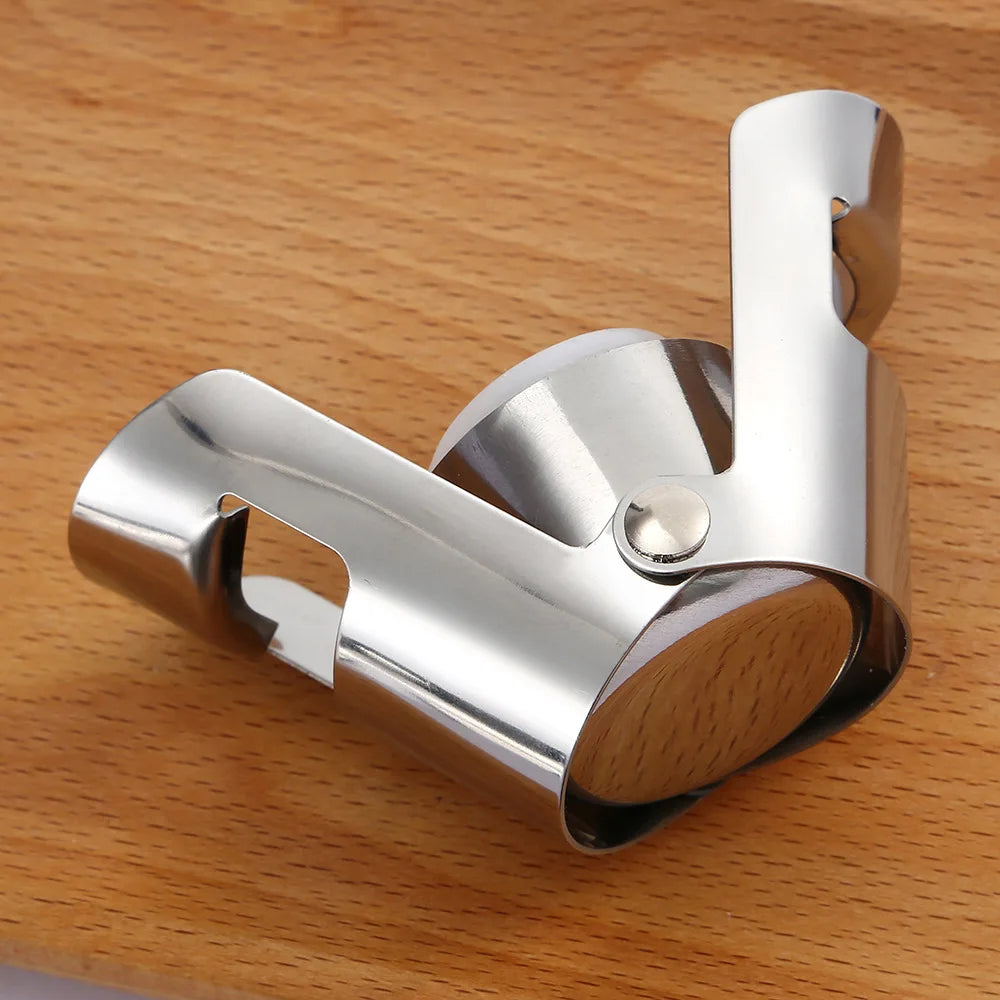 Stainless Steel Champagne Bottle Stopper – Vacuum Seal Bottle Stopper Axl